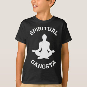 T-shirts Spiritual Gangsta - T-shirts de yoga pour