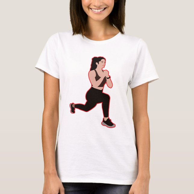 t-shirts sport pour femmes (Devant)