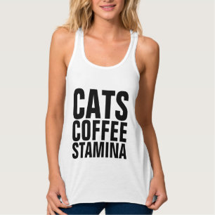T-shirts STAMINA CAT, CATS CAFÉ