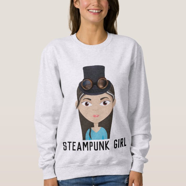 T-shirts STÉAMPUNK GIRL (Devant)