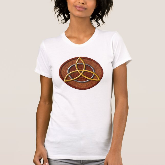 T-shirts stylisé de Triquetra (Devant)