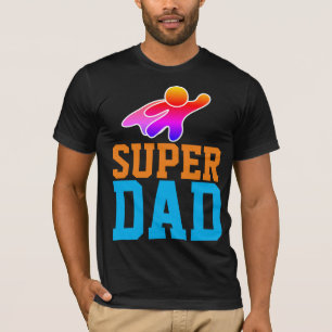 T-shirts SUPER DAD SUPERHERO