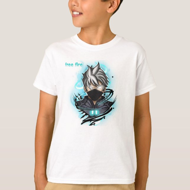 T-shirts sur le thème du feu gratuit (Devant)