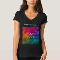 T-shirts sur mesure du logo d'entreprise des femme