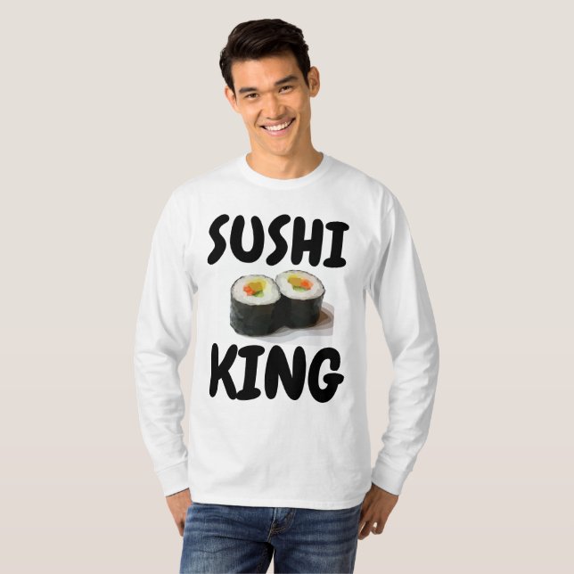 T-shirts SUSHI KING (Devant entier)