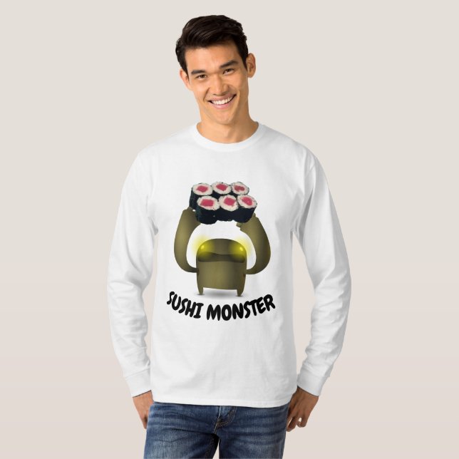 T-shirts SUSHI MONSTER (Devant entier)