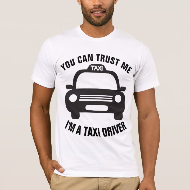 T-shirts TAXI DRIVER (Devant)