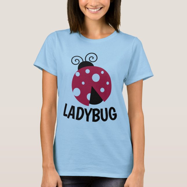 T-shirts Tee - shirt mignons LADYBUG (Devant)