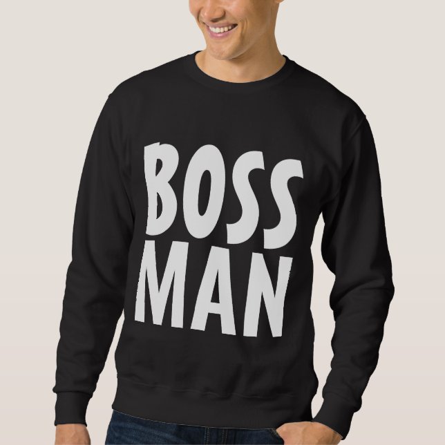 T-shirts TEE - SHIRT noirs BOSS MAN (Devant)