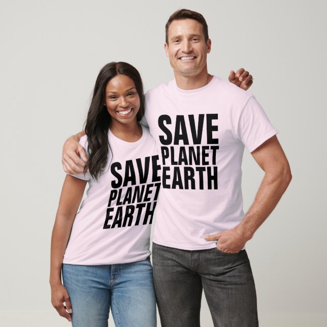 T-shirts Tee - shirt SAVE PLANET EARTH (Unisexe)