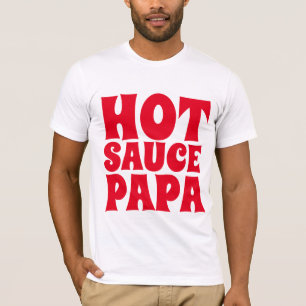 T-shirts Tee - shirts HOT SAUCE PAPA MENS