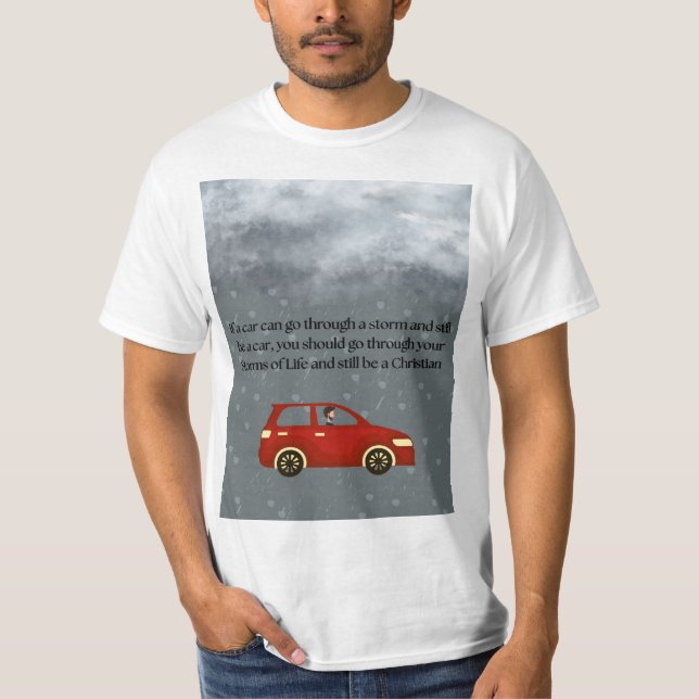 T-shirts Tempêtes de la vie  (Devant)