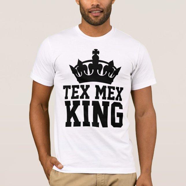 T-shirts TEX MEX KING Hommes (Devant)