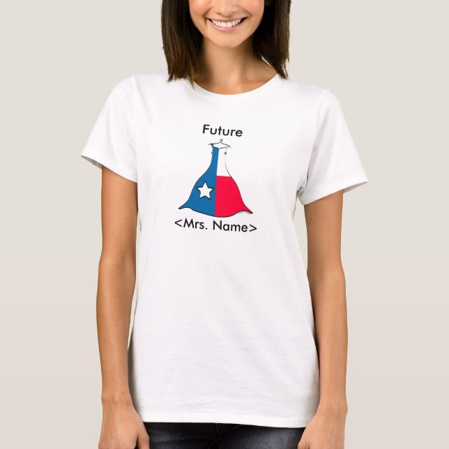 T-shirts Texas Future Mrs (Devant)