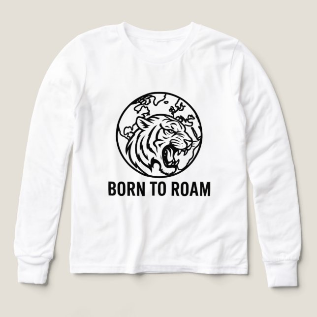 T-shirts tigre pour bébé (Motif recto)