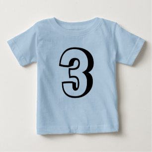 T-shirts Toddler 3e anniversaire Age 3 ans