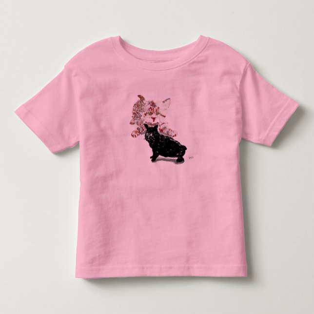 T-shirts Toddler : Playful Time Kitten's (Devant)