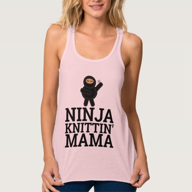 T-shirts tricot MOM, NINJA (Devant)