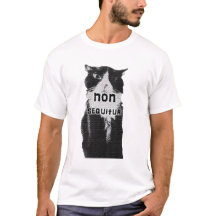 T-shirts Trippy : Non T-shirt de chat de sequitur