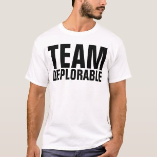 T-shirts TRUMP DÉPLORABLES
