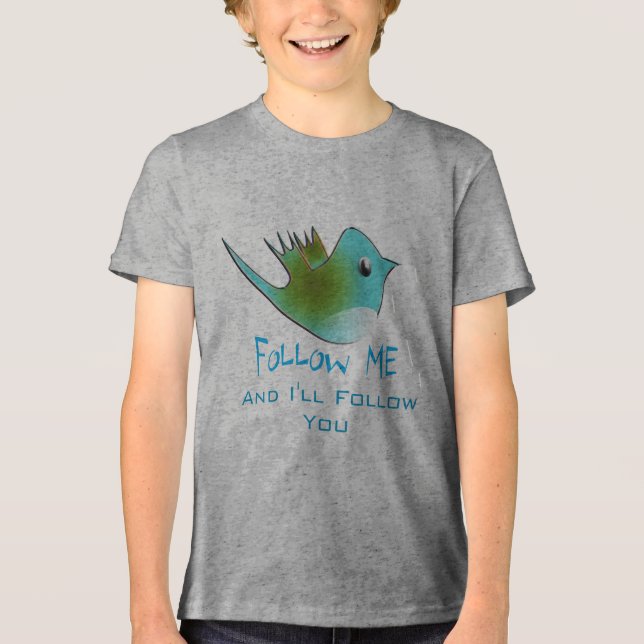 T-shirts Twitter Bird (Recto)