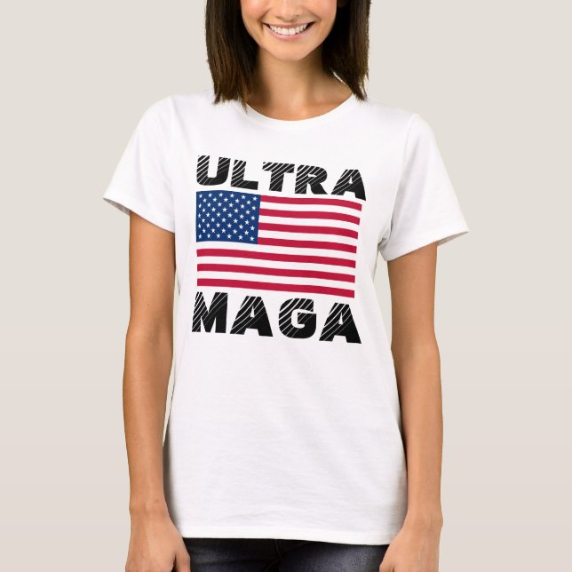 T-SHIRTS ULTRA MAGA TRUMP 2024 (Devant)