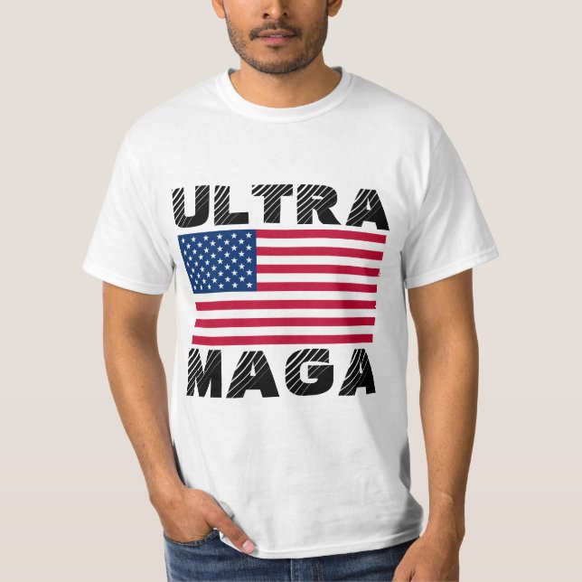 T-shirts ULTRA MAGA TRUMP 2024 (Devant)