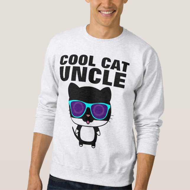 T-shirts UNCLE, CAT COOL (Devant)