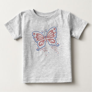 T-shirts USA Butterfly Infants & Toddler