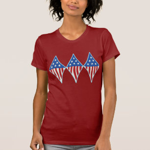 T-shirts USA Diamonds Ladies