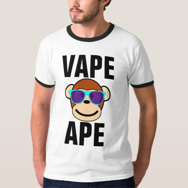 T-shirts VAPE APE Tee - shirts amusants (Devant)