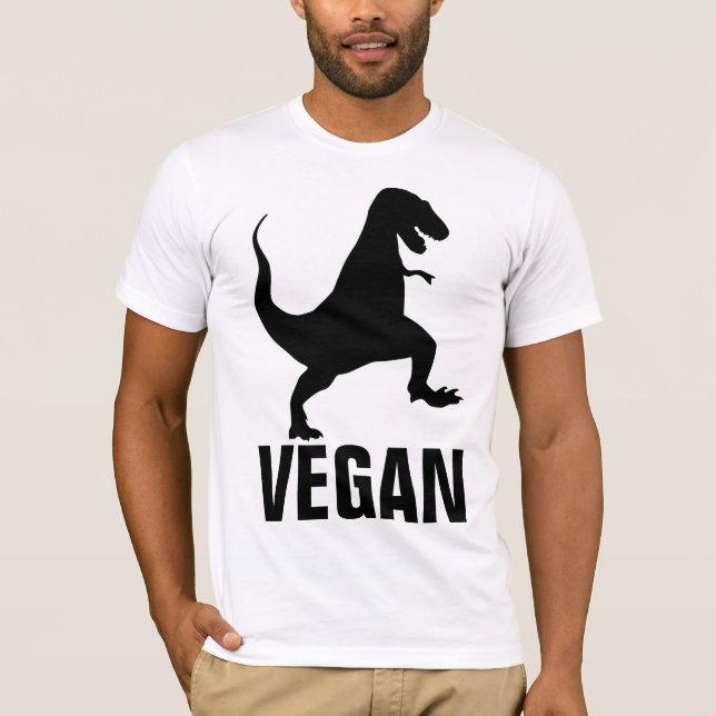T-shirts VÉGÉTALIENS de DINOSAURE (Devant)