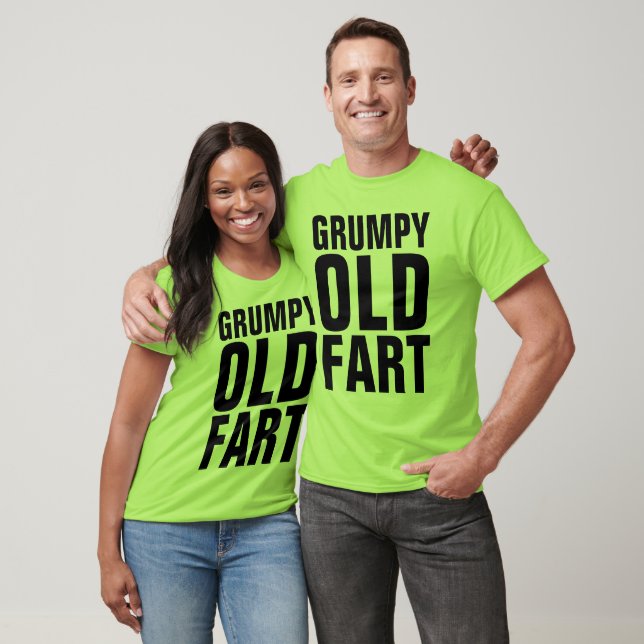 T-Shirts Vieux Grognon Qui Pète (Unisexe)