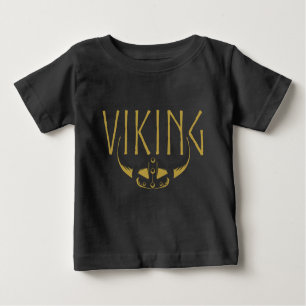 T-shirts Viking Horned Helmet Kids