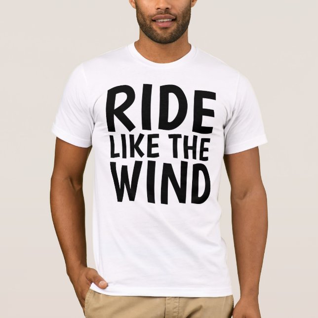 T-shirts vintage, Roule comme le vent (Devant)