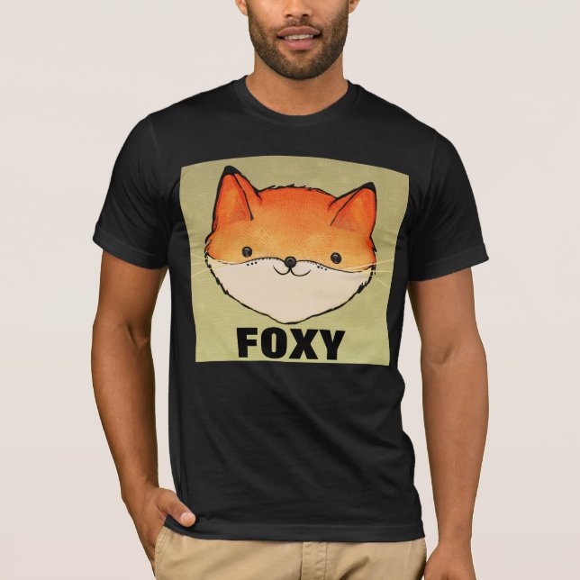 T-shirts VINTAGES FOXY FOX (Devant)