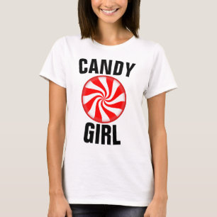 T-shirts Vintages pour dames CANDY GIRL