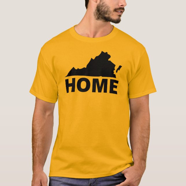T-shirts Virginia Maison Loin de l'État (Devant)