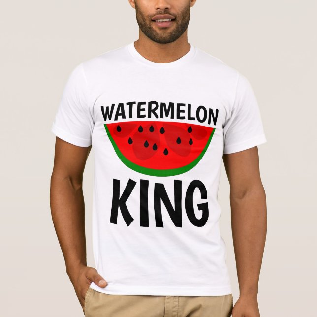 T-shirts WATERMELON KING (Devant)