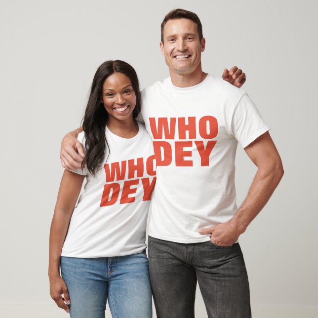 T-shirts WHO DEY (Unisexe)