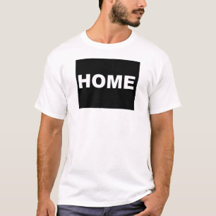 T-shirts Wyoming Maison Loin de l'État
