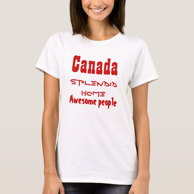 T-shirts Yellowknife Canada (Devant)