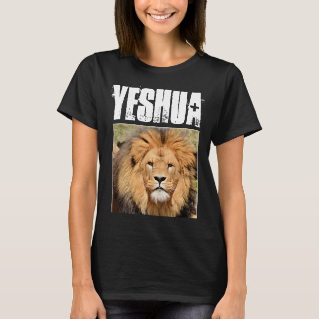 T-shirts YESHUA, LION DE JUDAH (Devant)