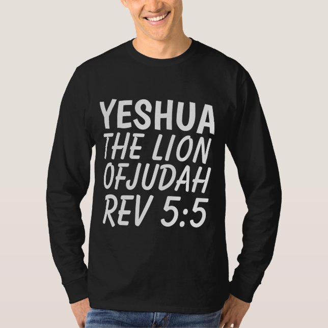 T-shirts YESHUA Tee - shirts chrétiens, Messianic  (Devant)