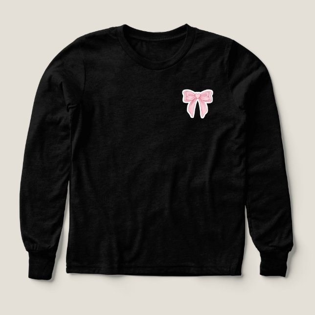 T-shitrt pour filles (Motif recto)