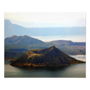 Taal Volcano at Tagaytay Ridge 20"x16" Photo Impri