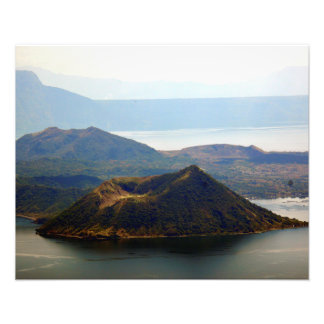 Taal Volcano at Tagaytay Ridge 20"x16" Photo Impri