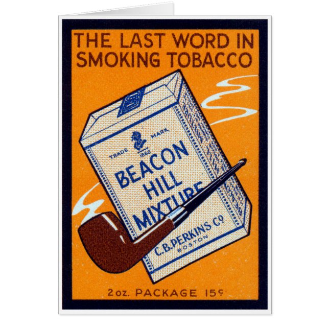 Tabac 1910 de tuyau de Beacon Hill (Devant)