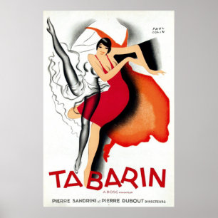 Tabarin par Paul Colin   Art déco années 1920