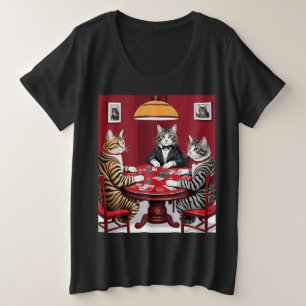 Tabby Cats Jouer Au Poker